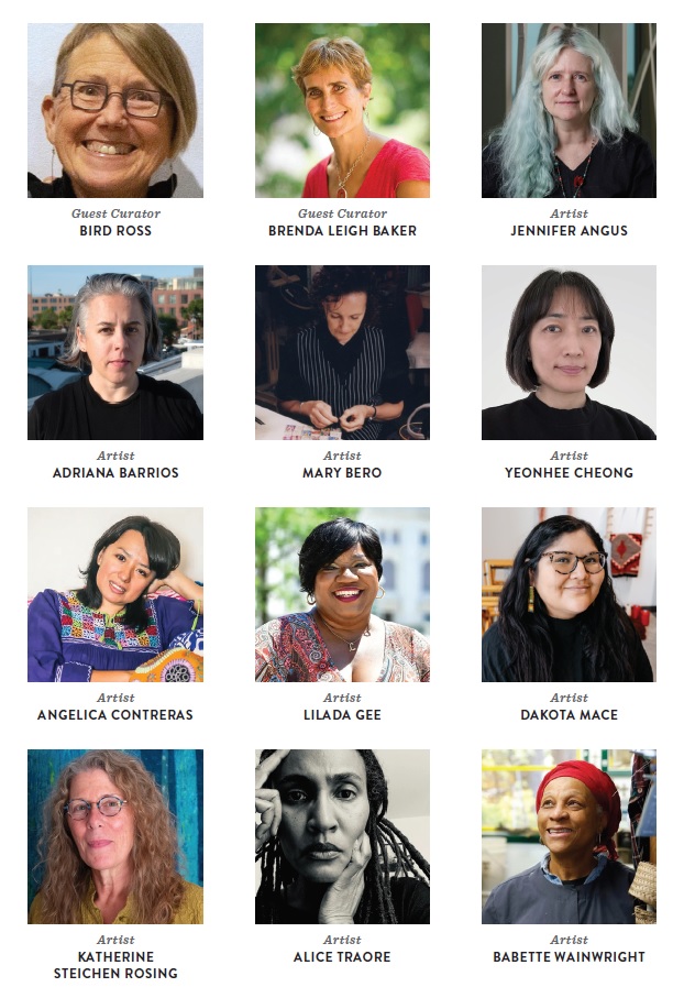 Curators and Artists of 5-10-100: Women Artists Forward