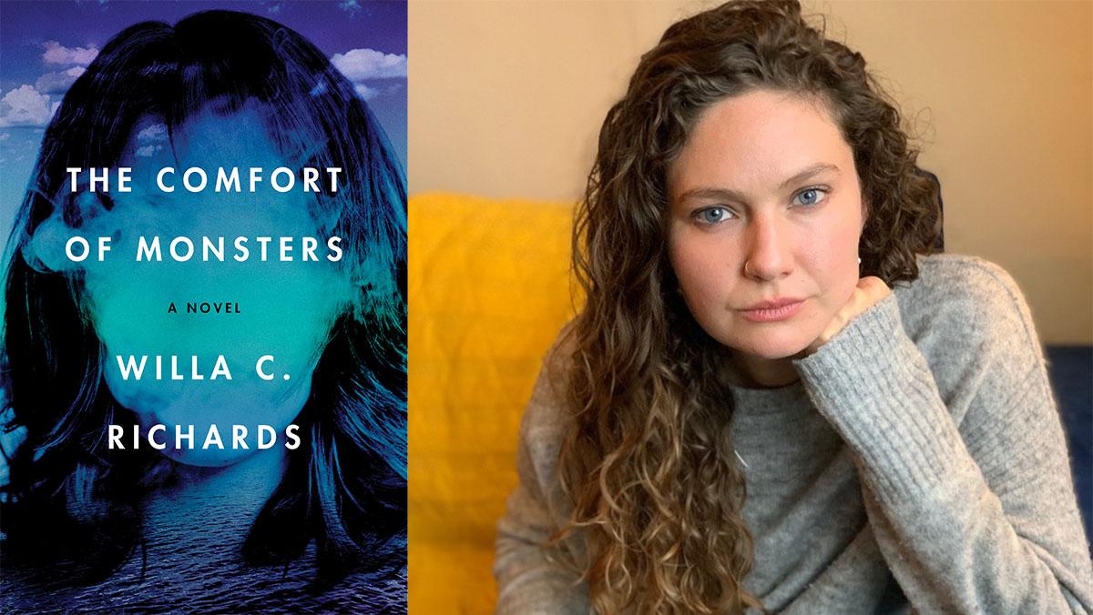 The Comfort of Monsters Cover and author headshot