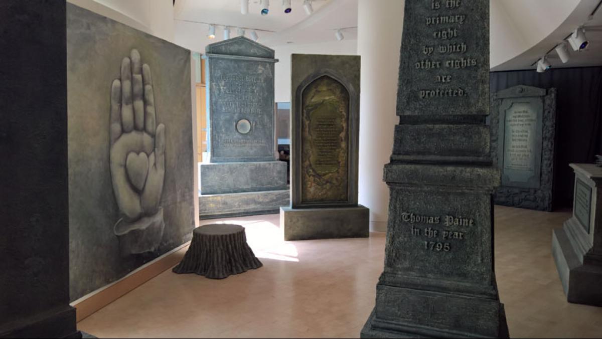 Writing in Stone at the James Watrous Gallery