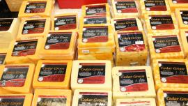 Cedar Grove Cheese on display